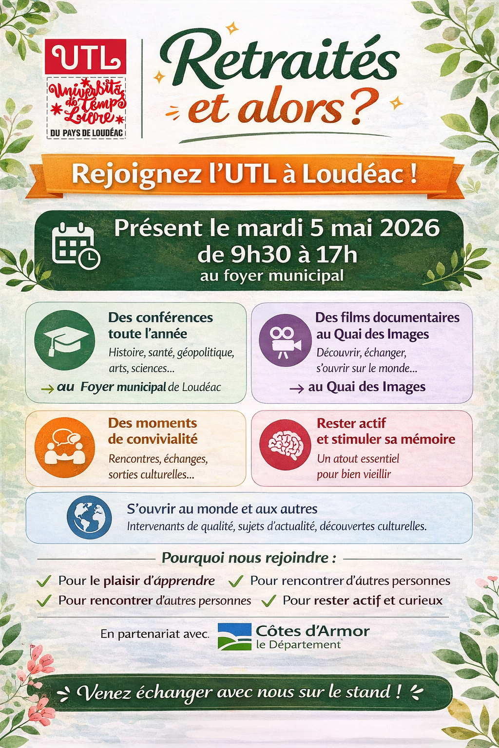 Retraités et alors ?